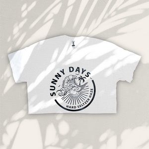 “Sunny days, hard seltzer haze” HANDMADE Tee